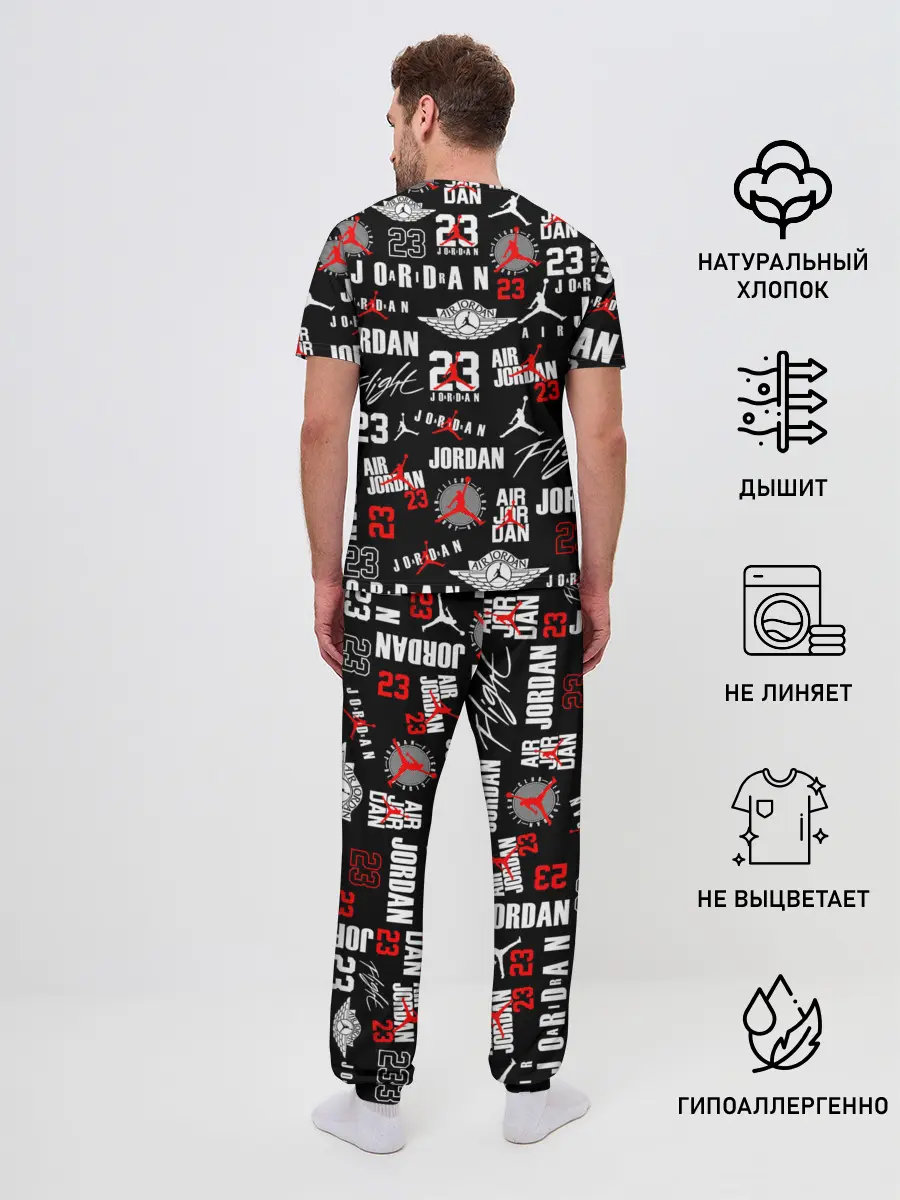 Мужская пижама с брюками / MICHAEL JORDAN LOGOBOMBING