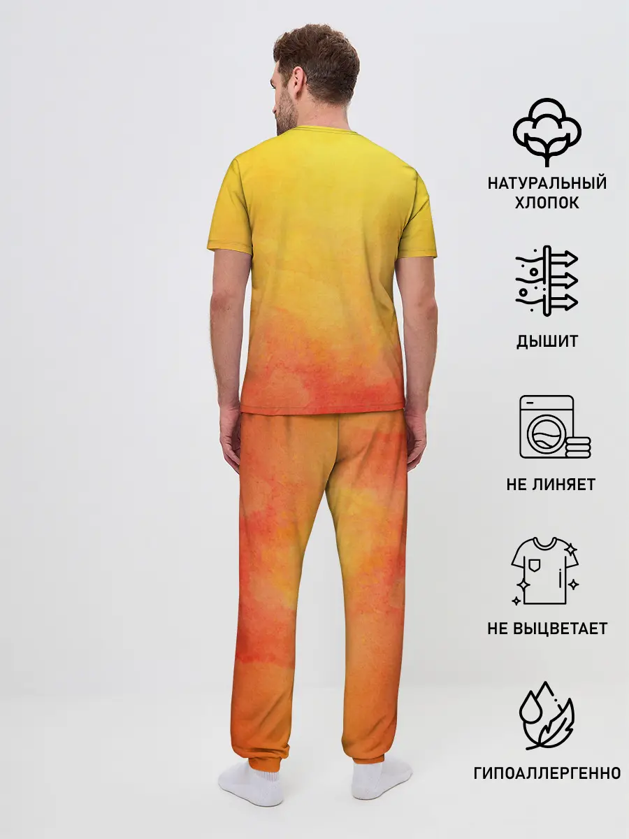 Мужская пижама с брюками / Be your own Superhero