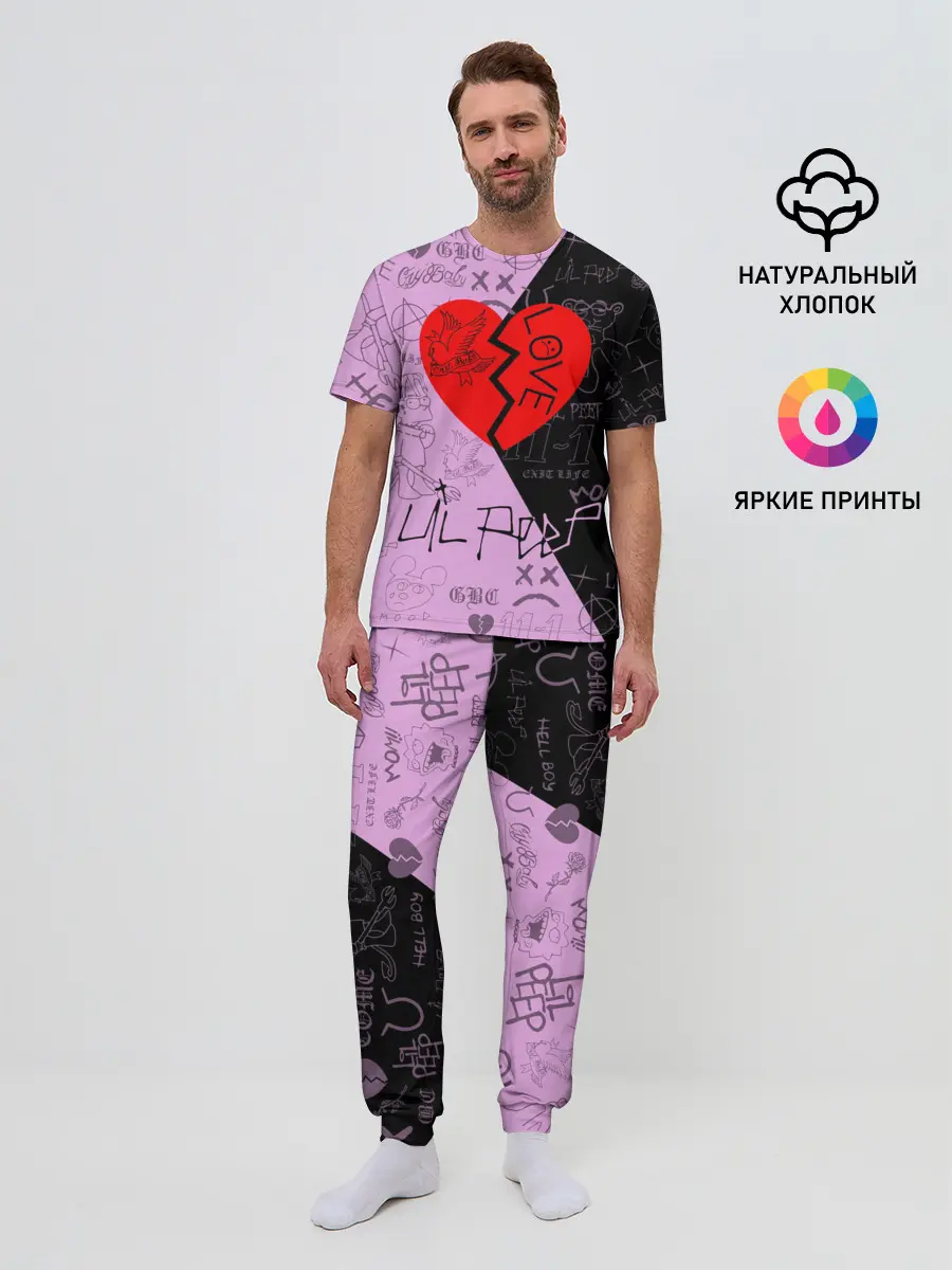 Мужская пижама с брюками / LIL PEEP.