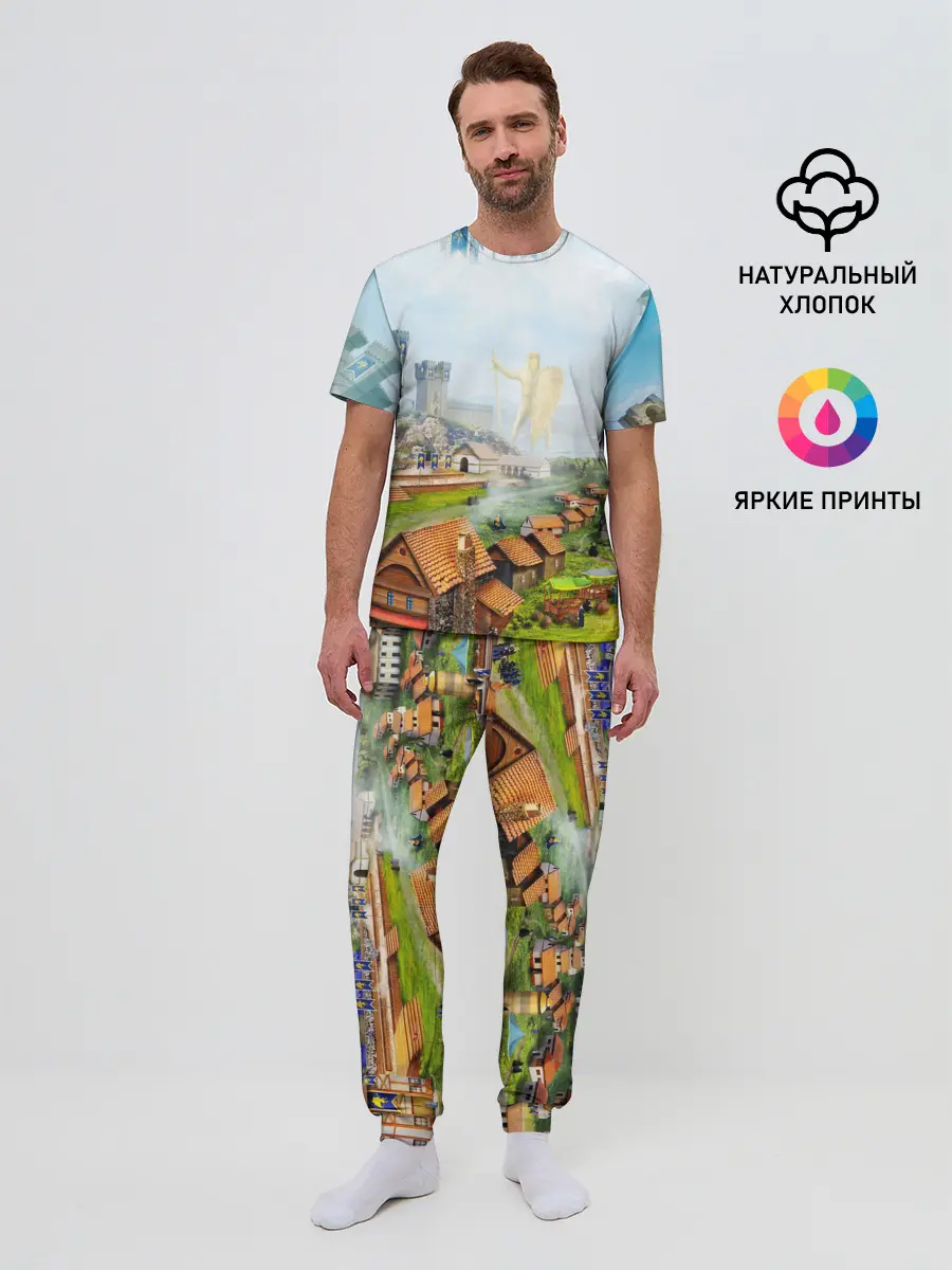 Мужская пижама с брюками / ГЕРОИ МЕЧА И МАГИИ