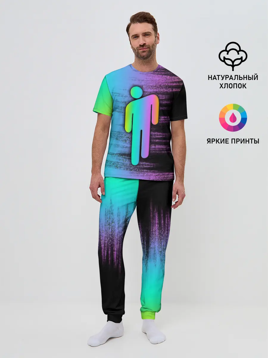 Мужская пижама с брюками / BILLIE EILISH