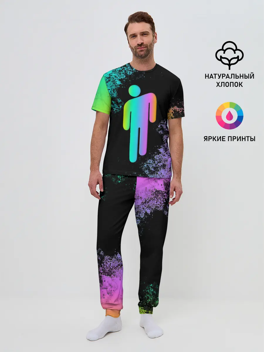 Мужская пижама с брюками / BILLIE EILISH