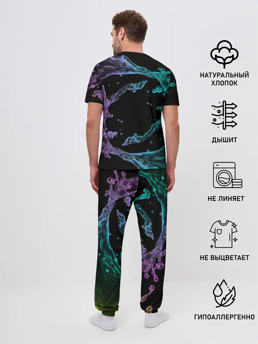 Мужская пижама с брюками / BILLIE EILISH