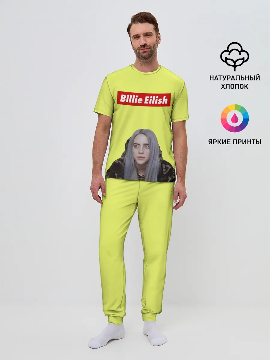 Мужская пижама с брюками / BILLIE EILISH.