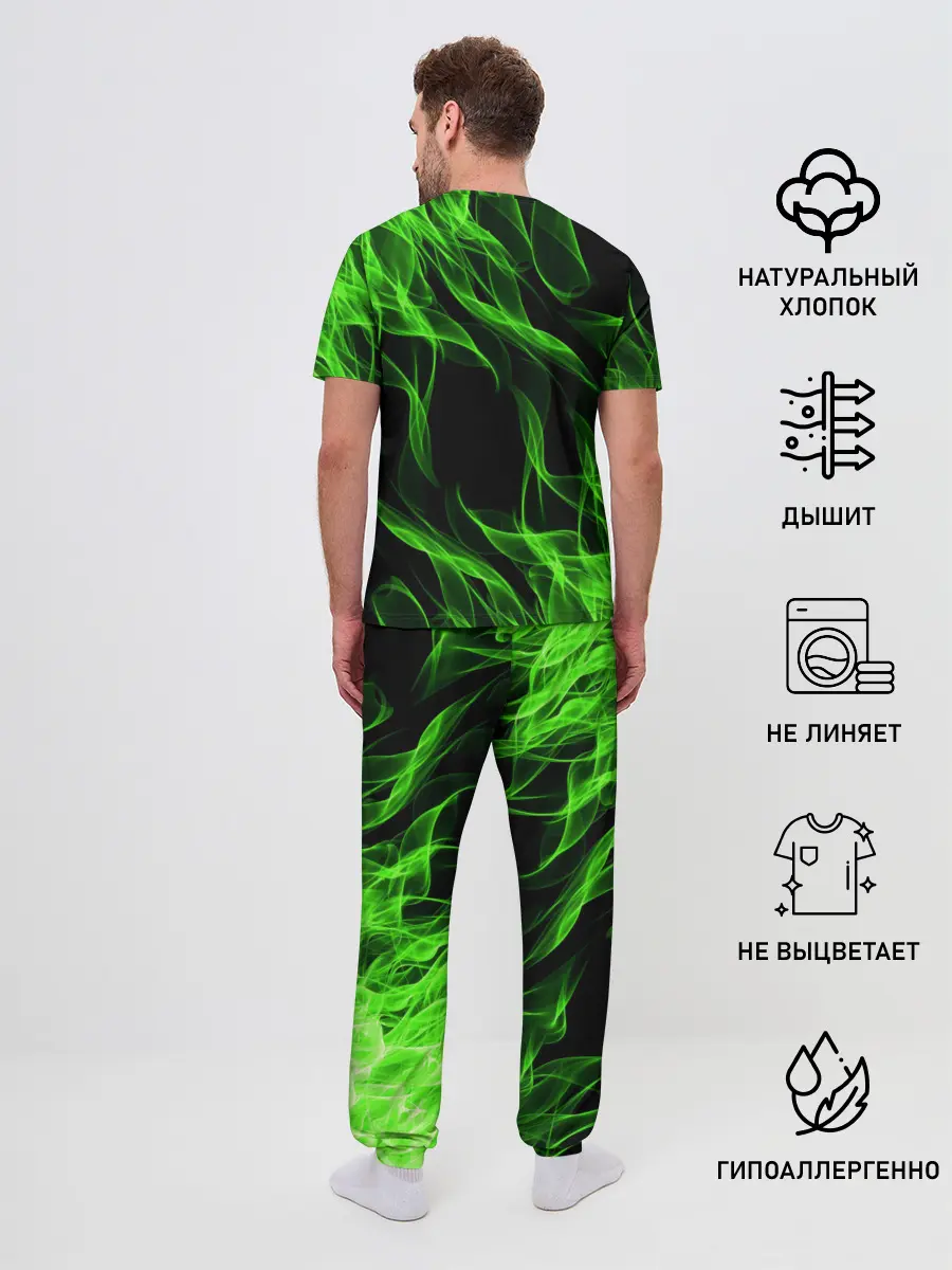 Мужская пижама с брюками / TOXIC FLAME