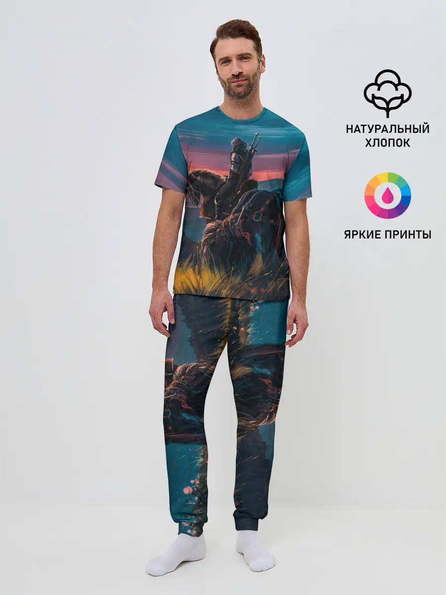 Мужская пижама с брюками / The Witcher