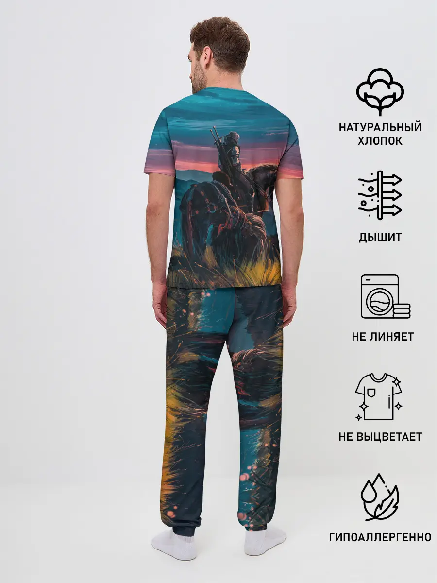 Мужская пижама с брюками / The Witcher