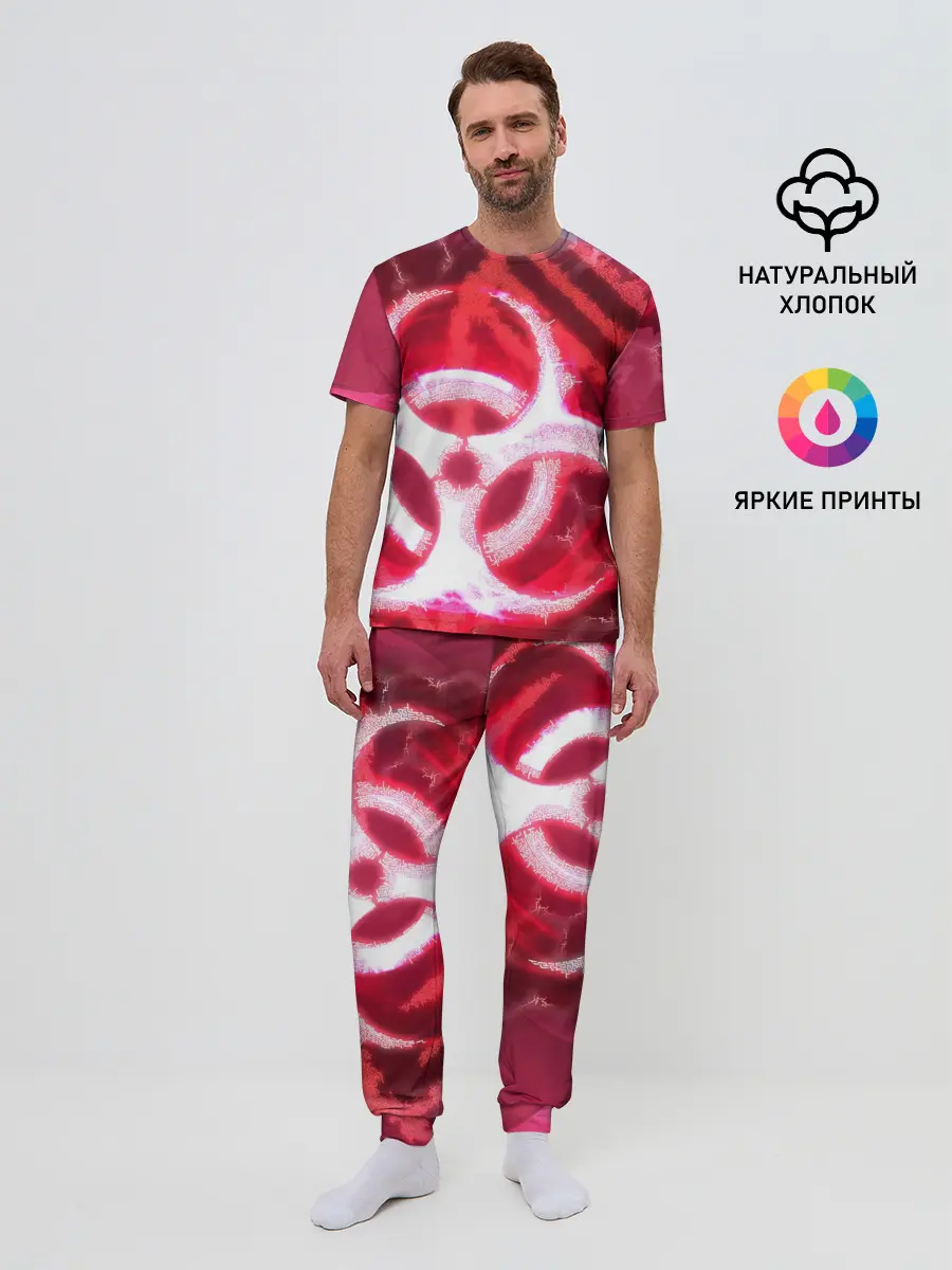 Мужская пижама с брюками / Plague Inc LB