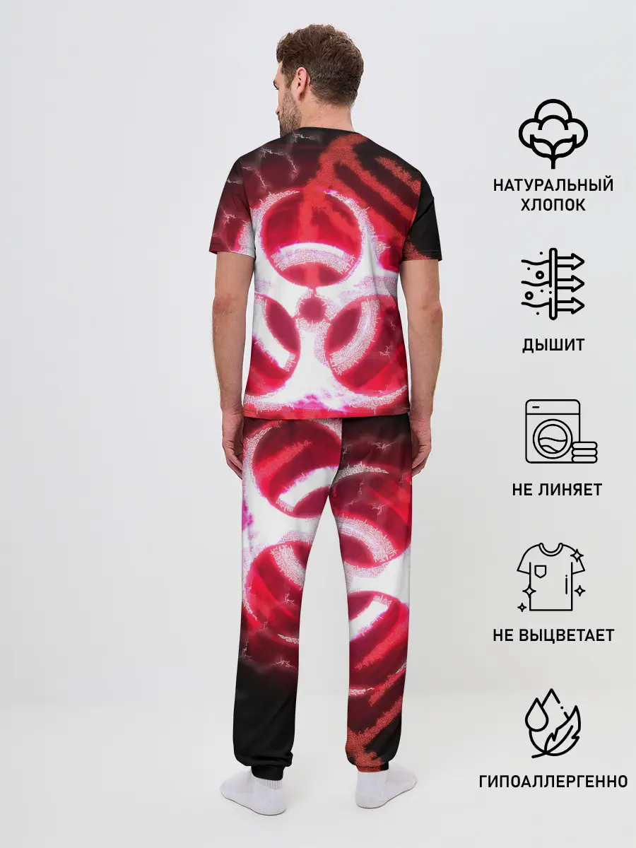 Мужская пижама с брюками / Plague Inc ShB