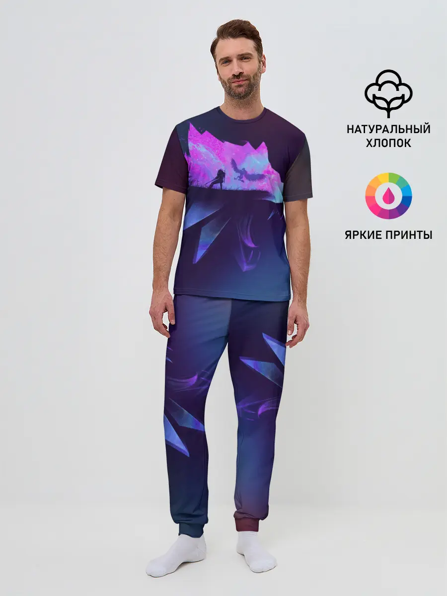 Мужская пижама с брюками / The Witcher