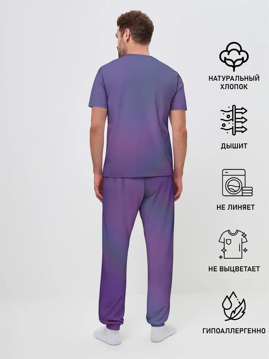 Мужская пижама с брюками / Los Angeles Lakers / Kobe Brya