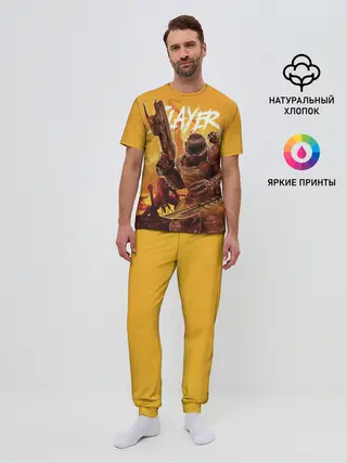 Мужская пижама с брюками / Doom Slayer