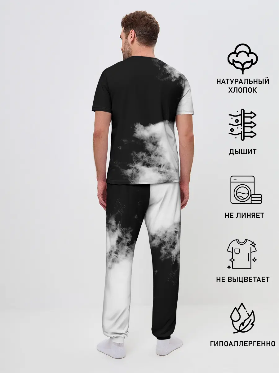 Мужская пижама с брюками / ВДВ