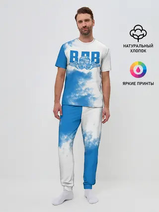 Мужская пижама с брюками / ВДВ