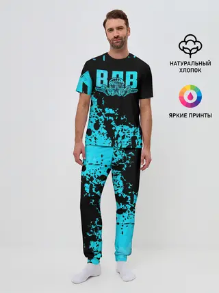 Мужская пижама с брюками / ВДВ