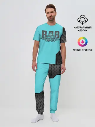 Мужская пижама с брюками / ВДВ