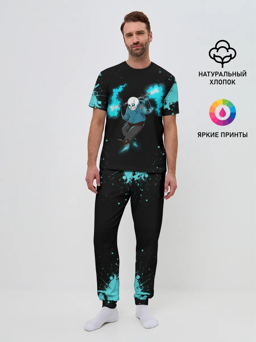 Мужская пижама с брюками / Undertale