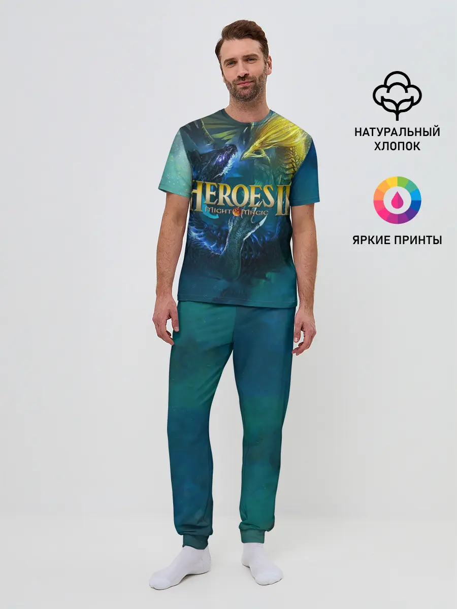 Мужская пижама с брюками / Heroes of Might and Magic