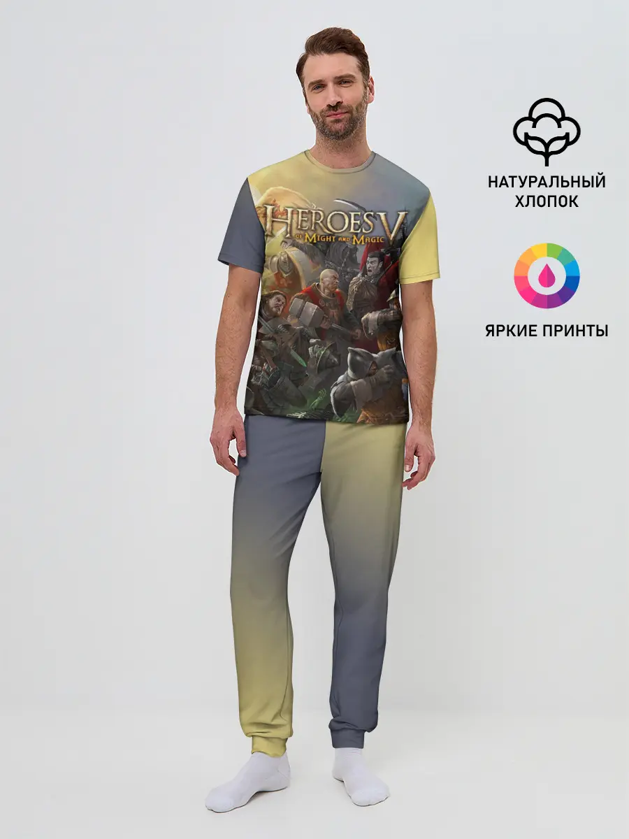 Мужская пижама с брюками / Heroes of Might and Magic