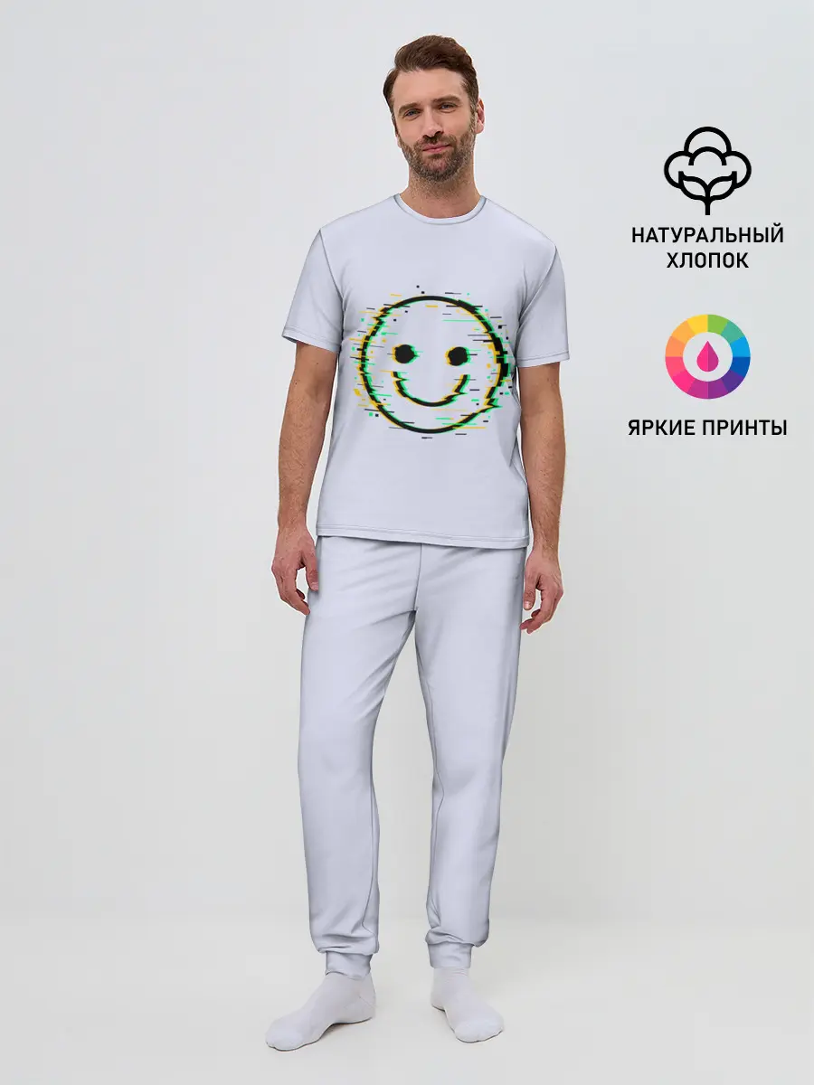 Мужская пижама с брюками / Smile