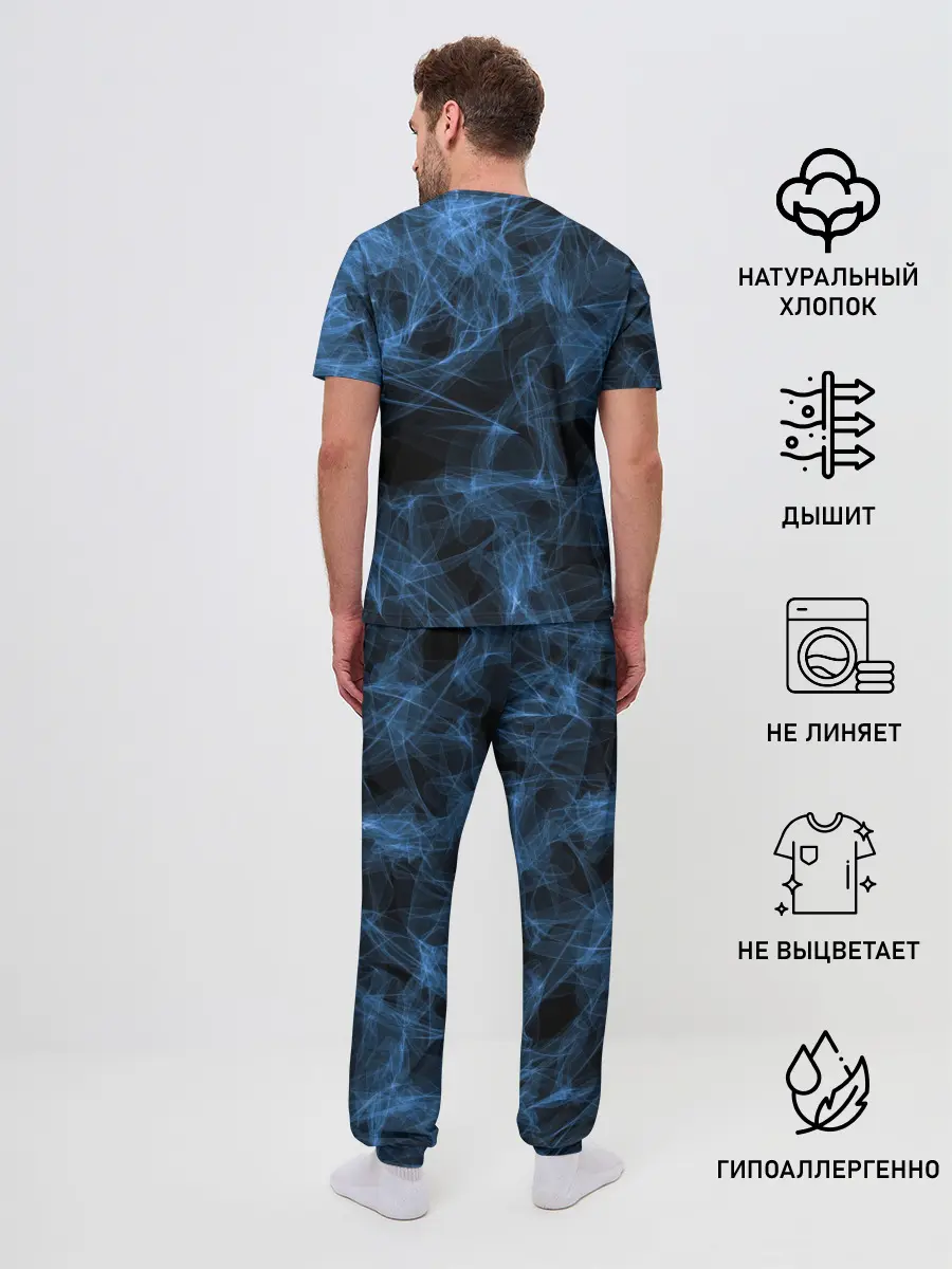 Мужская пижама с брюками / Minecraft / Майнкрафт