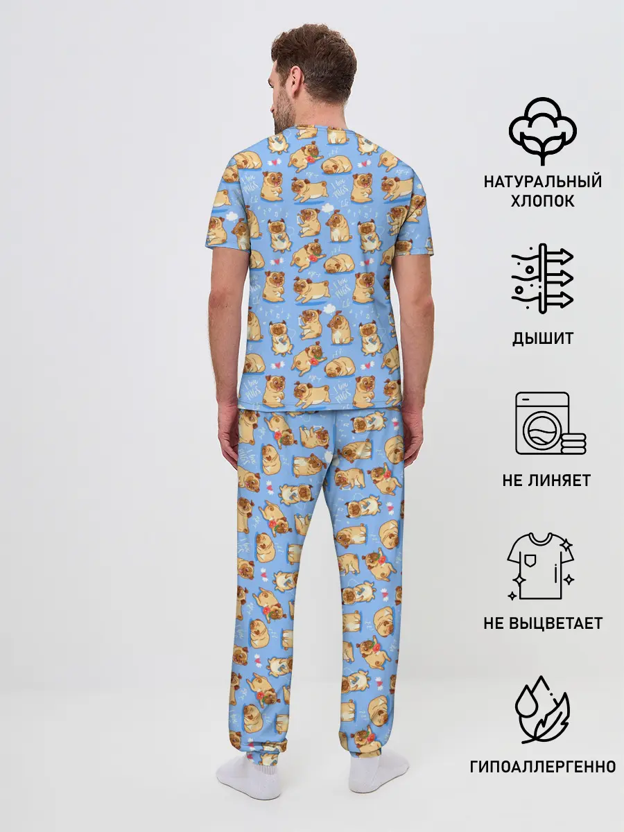 Мужская пижама с брюками / Best Friends