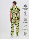 Мужская пижама с брюками / Avocado background