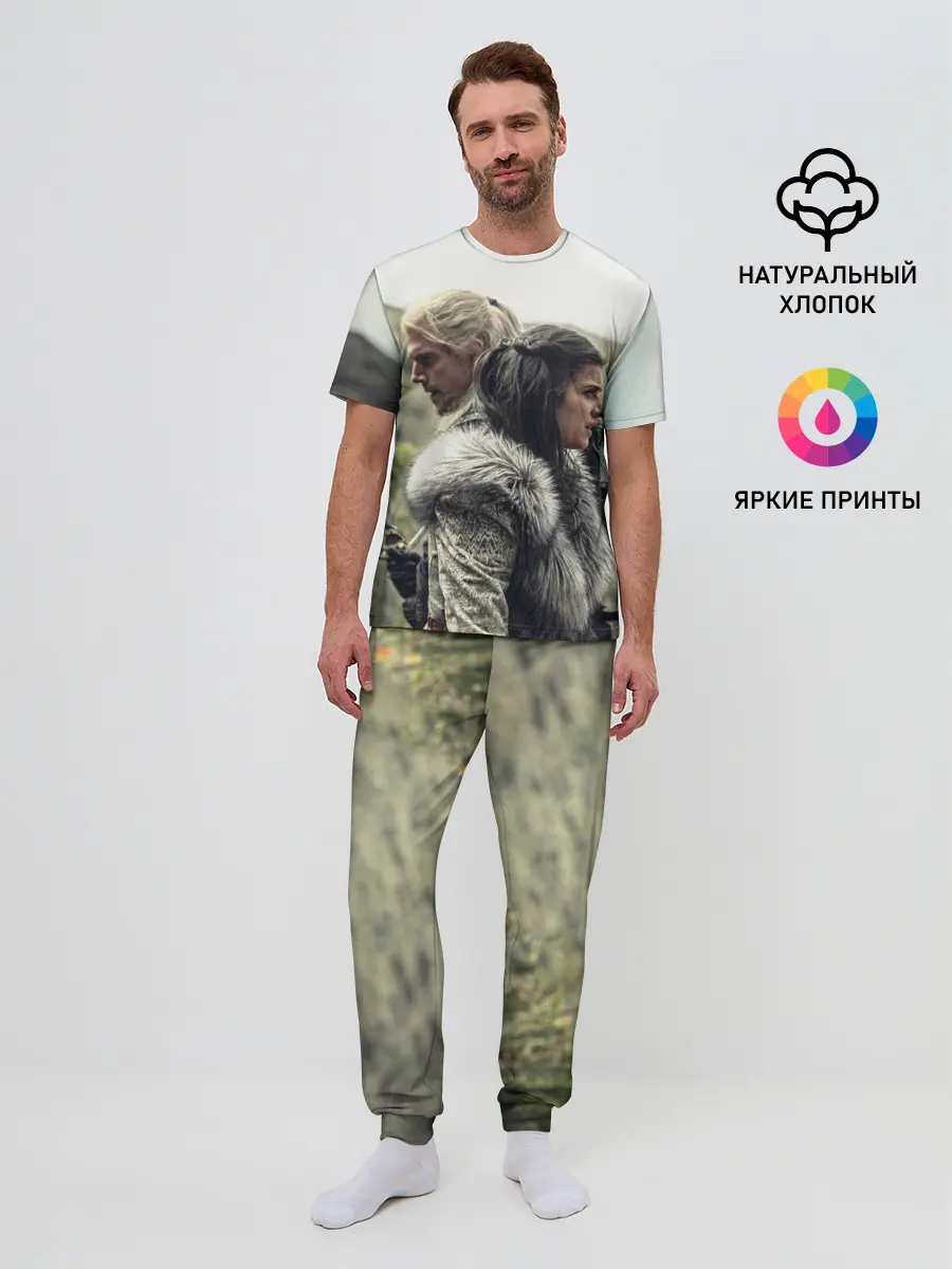 Мужская пижама с брюками / Ведьмак