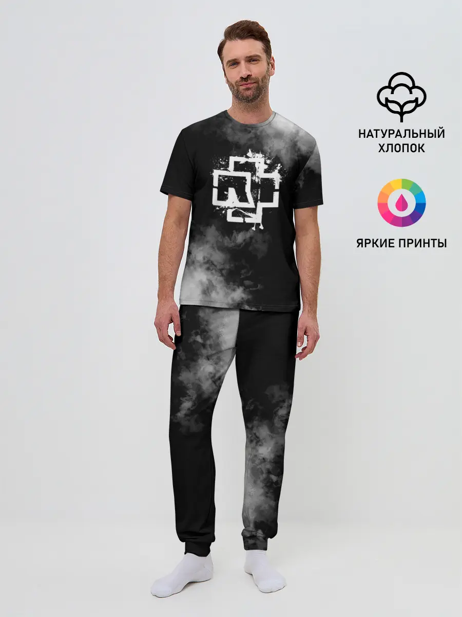 Мужская пижама с брюками / Rammstein