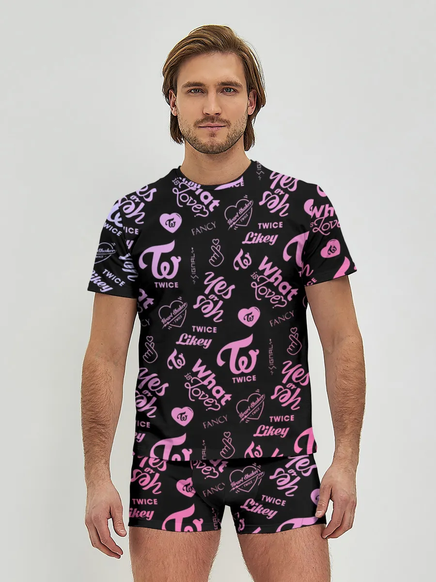Мужские трусы с футболкой / TWICE
