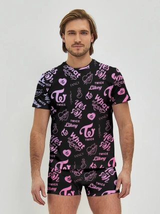 Мужские трусы с футболкой / TWICE