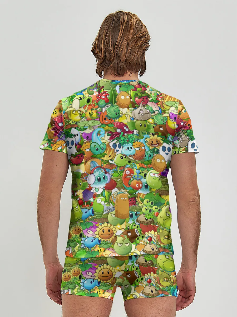 Мужские трусы с футболкой / PLANTS VS ZOMBIES