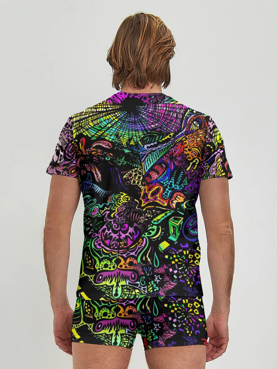 Мужские трусы с футболкой / PSYHODELIC