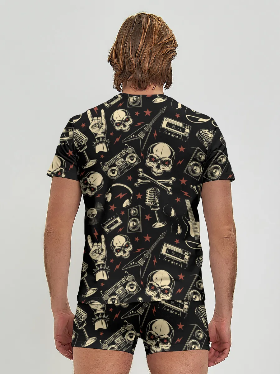 Мужские трусы с футболкой / Рок!