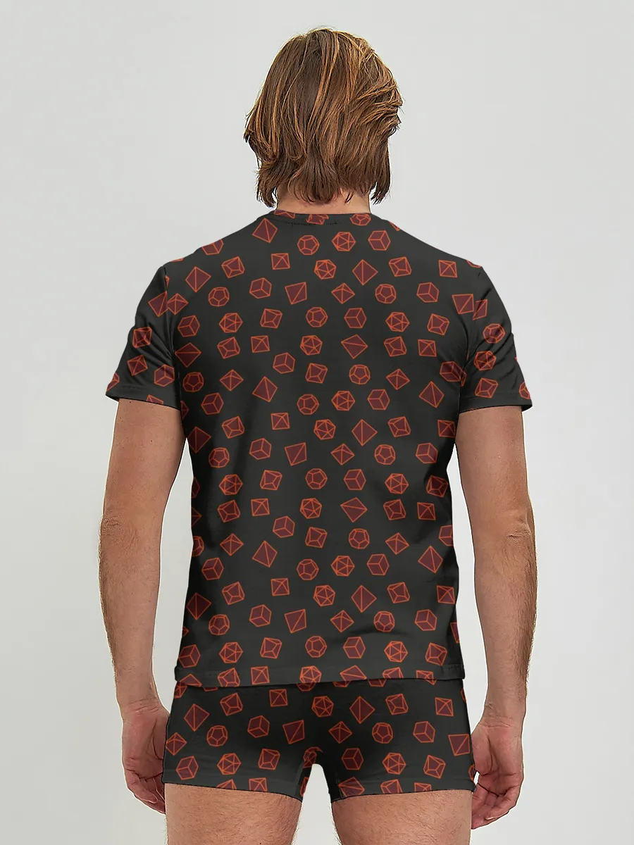 Мужские трусы с футболкой / Дайс D&D