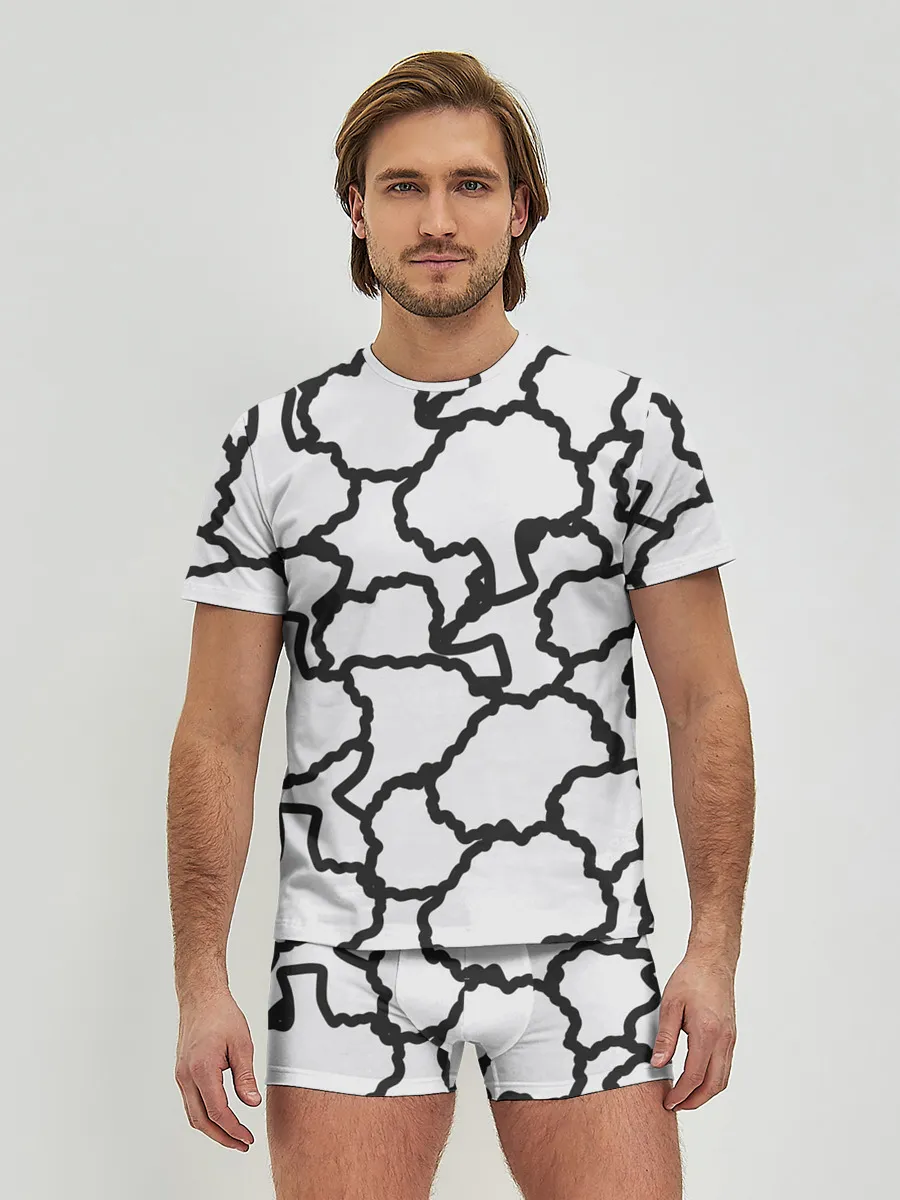 Мужские трусы с футболкой / БРОККОЛИ