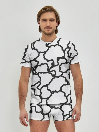 Мужские трусы с футболкой / БРОККОЛИ