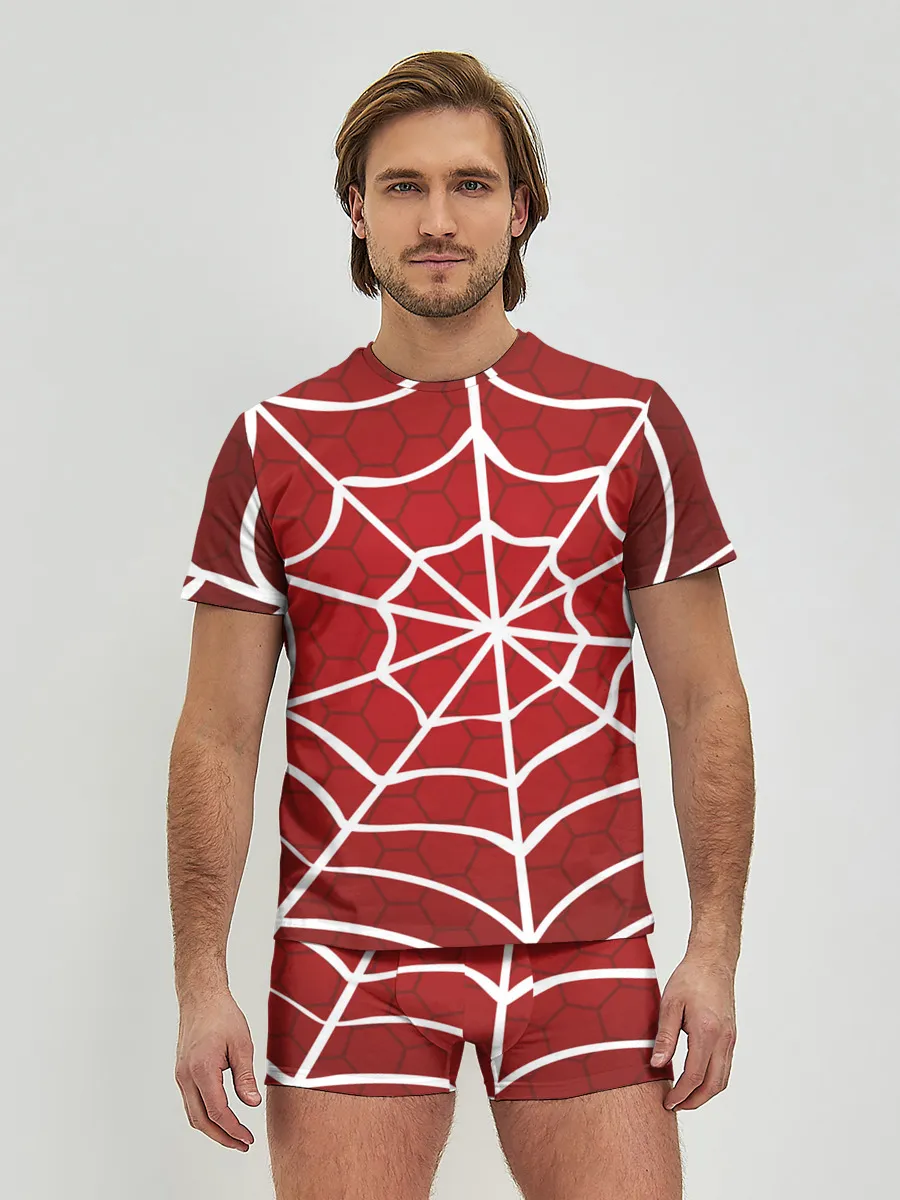 Мужские трусы с футболкой / Паутина