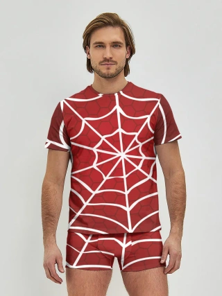 Мужские трусы с футболкой / Паутина