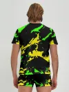 Мужские трусы с футболкой / Желто-зеленый