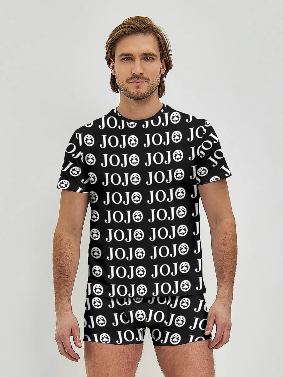 Мужские трусы с футболкой / JOJOJOJOJOJOJOJOJ BLACK