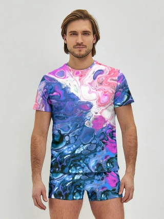 Мужские трусы с футболкой / Акрил