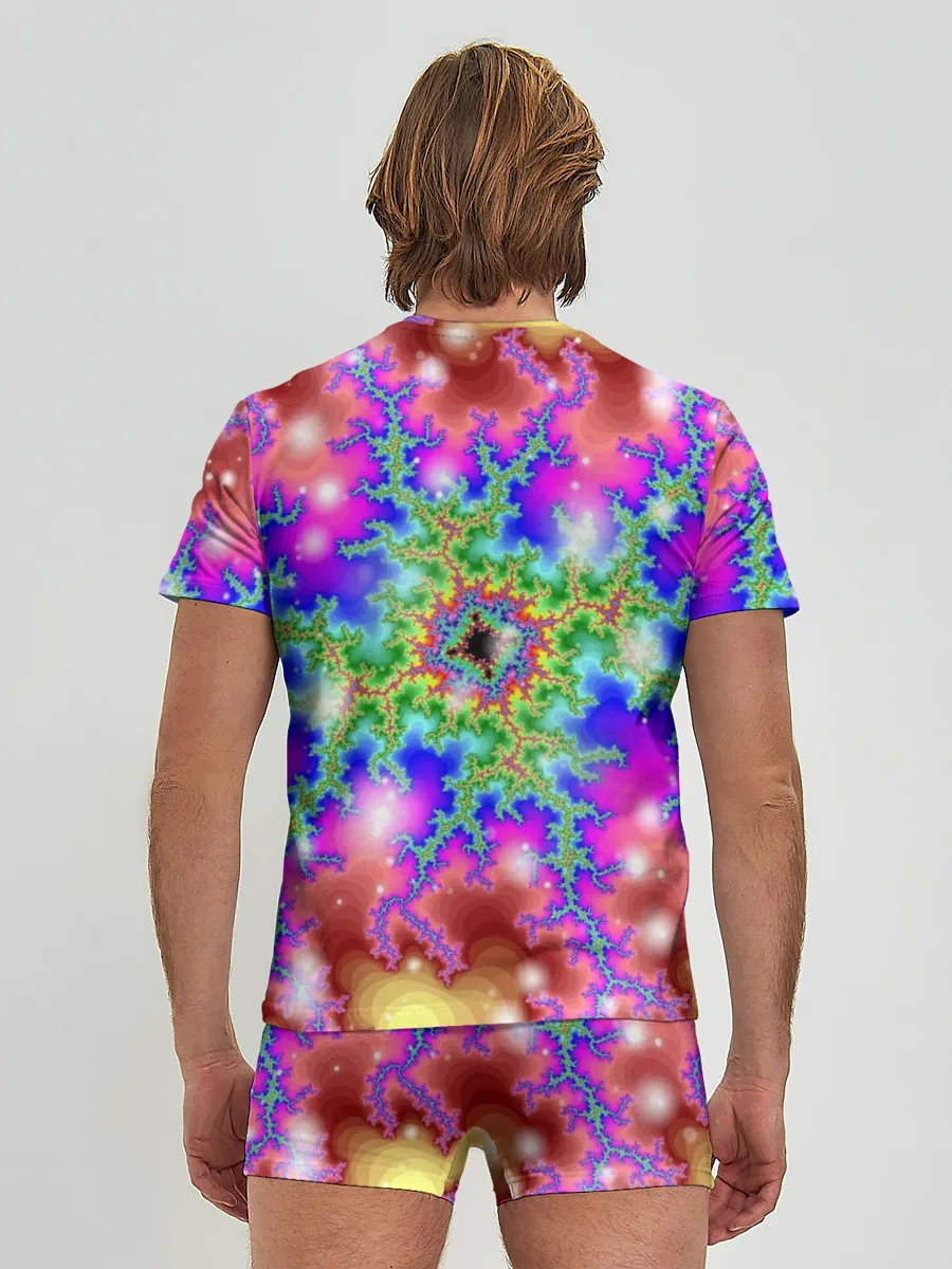 Мужские трусы с футболкой / Абстракция