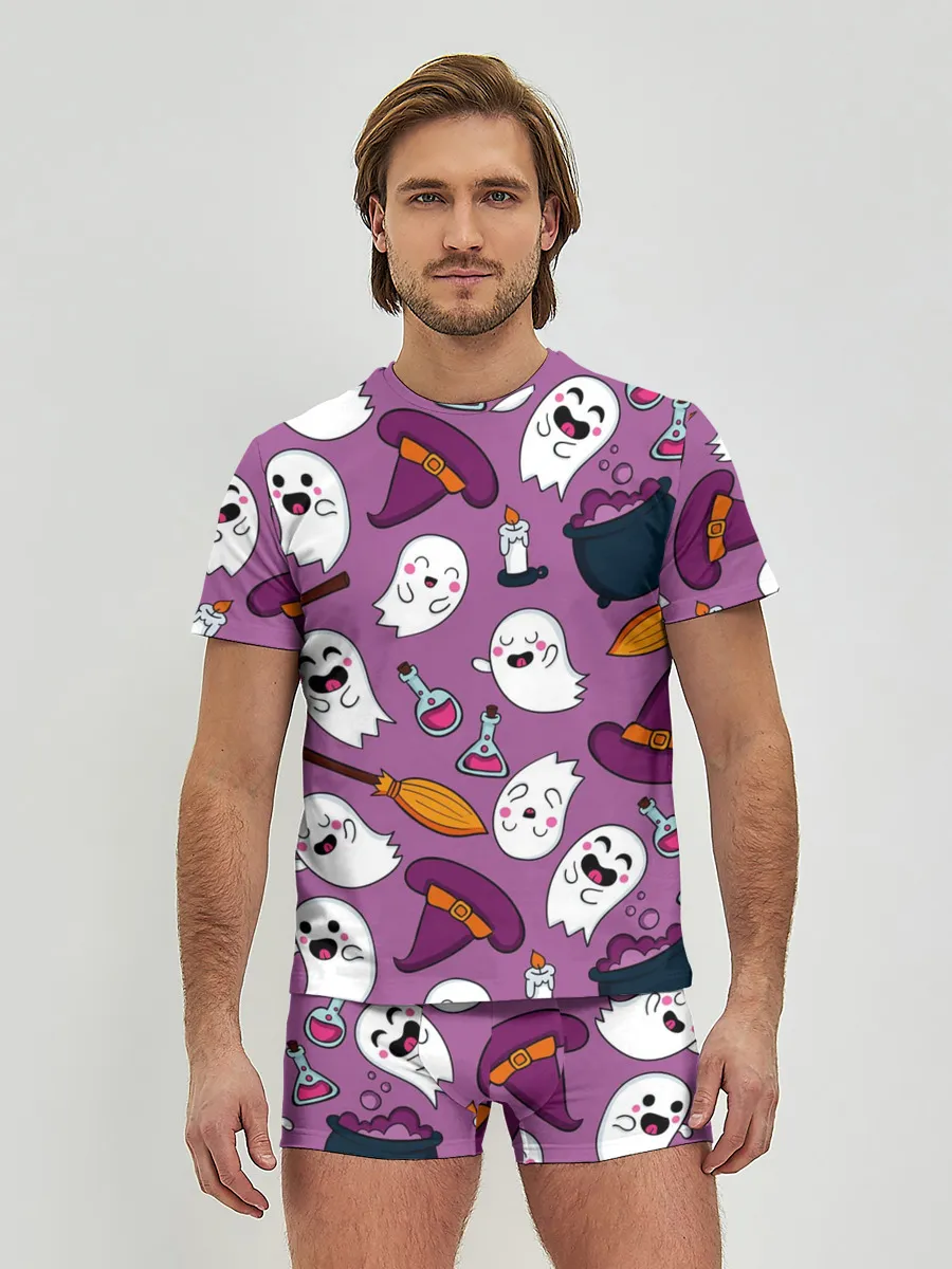 Мужские трусы с футболкой / halloween 2020