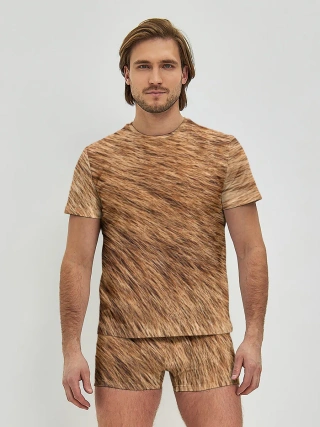 Мужские трусы с футболкой / собака друг человека