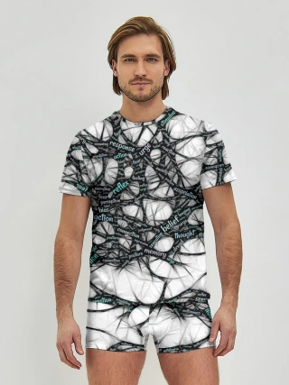 Мужские трусы с футболкой / NEIROLINK