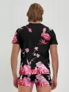 Мужские трусы с футболкой / Яркие розы