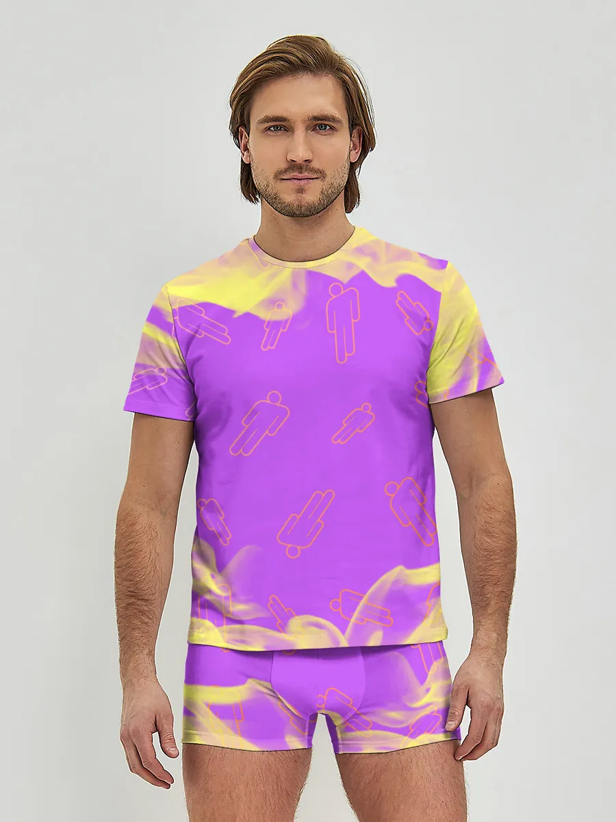 Мужские трусы с футболкой / BILLIE EILISH / БИЛЛИ АЙЛИШ