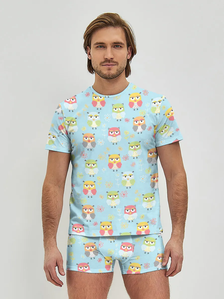 Мужские трусы с футболкой / Совята