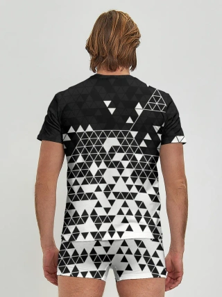 Мужские трусы с футболкой / Векторные фигуры